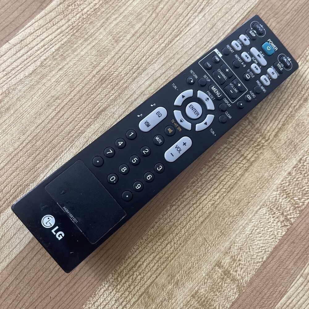 Genuine LG AKB41681201 factory Original Home Theater System Remote LHT854 SH93PA